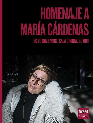 Homenaje a Maria Cárdenas, una dramaturga infinita