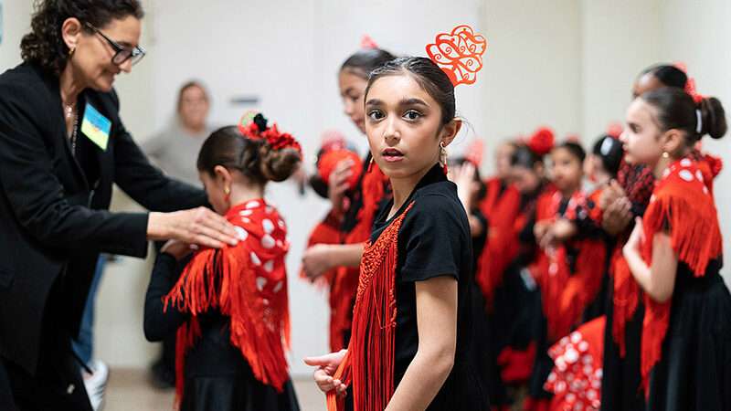 Espai LaGranja celebra el Día Mundial del Flamenco llevándolo a las aulas 