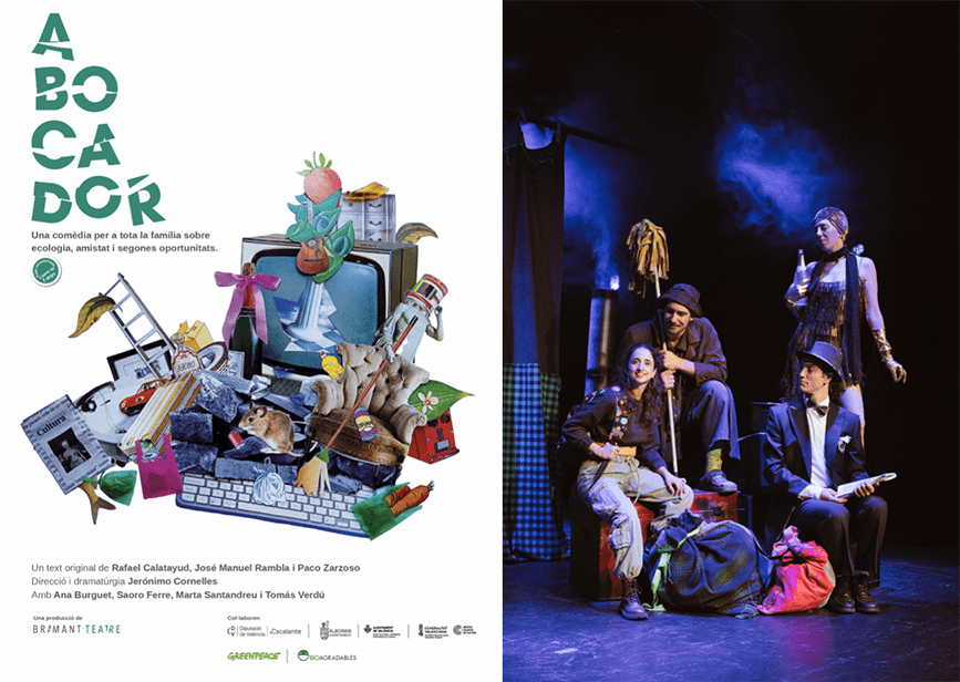 La ecología y el humor marcan el inicio teatral del 2026 con el estreno absoluto de Abocador, la nueva comedia familiar de Bramant Teatre