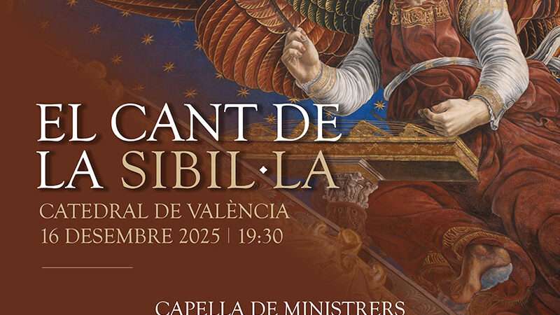 El Institut Valencià de Cultura presenta el tradicional Cant de la Sibil·la en la Catedral de Valencia