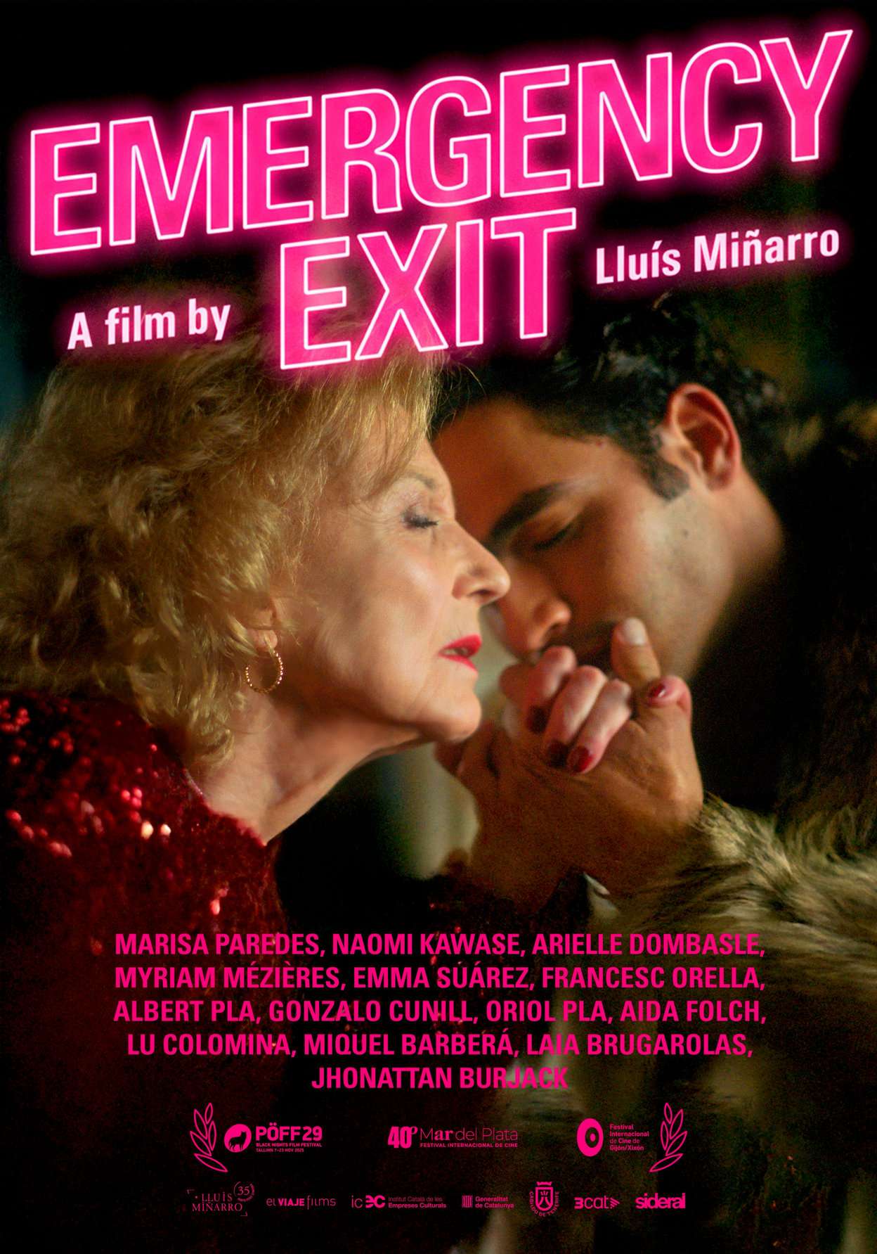 ANIVERSARIO MARISA PAREDES – ESTRENO DE EMERGENCY EXIT de Lluís Miñarro
