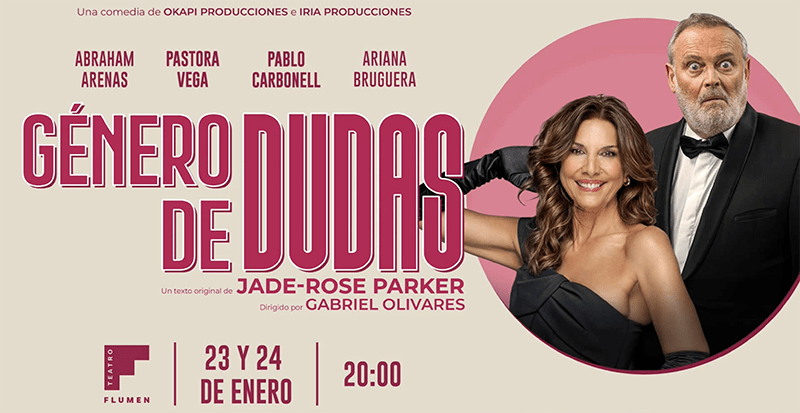 Pastora Vega y Pablo Carbonell protagonizan “GÉNERO DE DUDAS”
