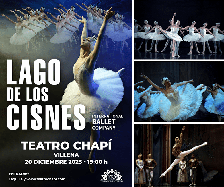 El espectáculo cumbre del Ballet Clásico llega al Teatro Chapí: “El Lago de los Cisnes” de International Ballet Company