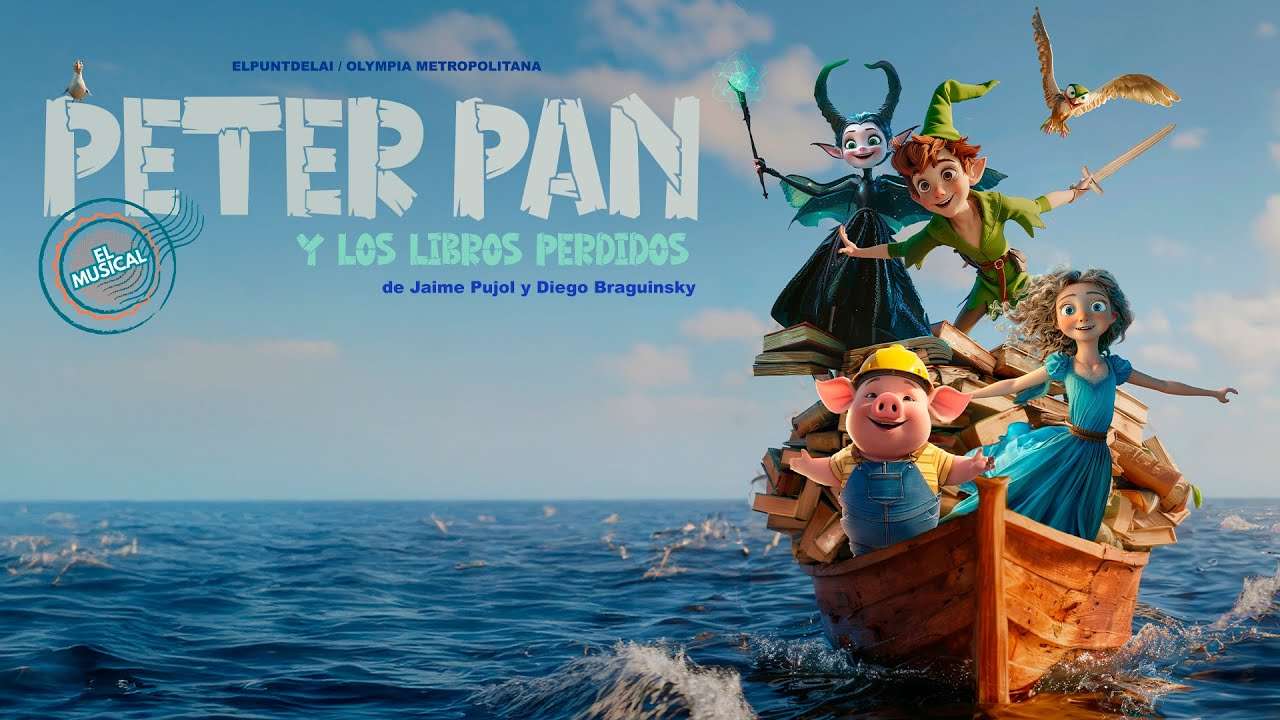 “PETER PAN Y LOS LIBROS PERDIDOS” en Paterna