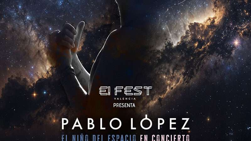 E! Fest Valencia acogerá, el 23 de enero, una nueva cita de Pablo López tras el sold out de la fecha anterior