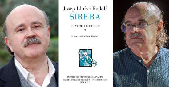 Presentación del libro ‘Teatre complet 3’, de Rodolf y Josep Lluís Sirera