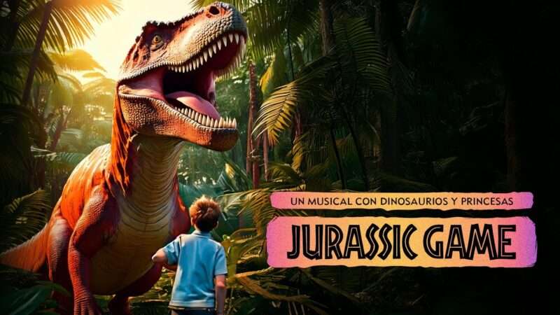 Dinosaurios gigantes, princesas e indios llegan a La Rambleta con ‘Jurassic Game’