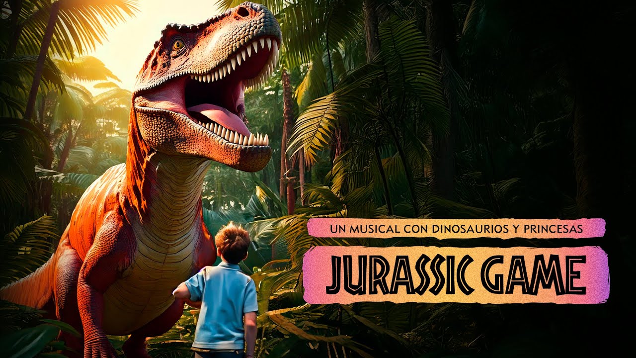 Dinosaurios gigantes, princesas e indios llegan a La Rambleta con ‘Jurassic Game’