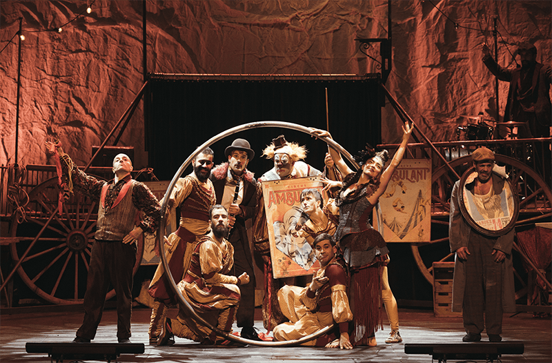 El Teatre Principal de Castelló inicia este trimestre con el espectáculo familiar de circo ‘Ambulant’