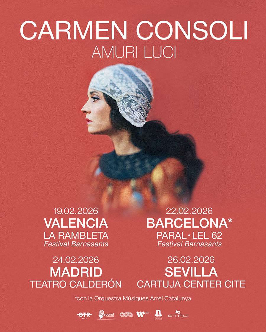Carmen Consoli: “Amuri Luci” – Spain Tour