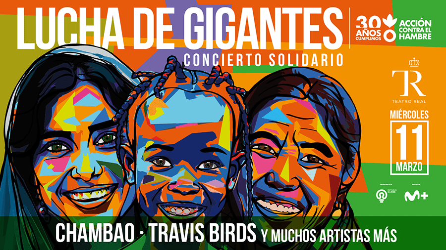 Ya a la venta las entradas del CONCIERTO SOLIDARIO ‘LUCHA DE GIGANTES’ en el Teatro Real
