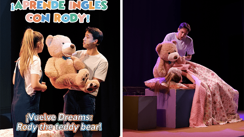 Sala Off Kids acerca el teatro bilingüe en inglés a los bebés con el regreso del entrañable Osito Rody