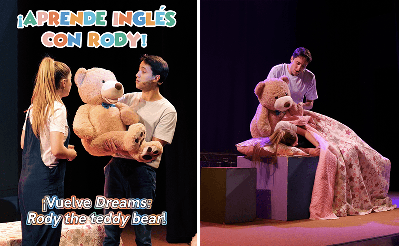 Sala Off Kids acerca el teatro bilingüe en inglés a los bebés con el regreso del entrañable Osito Rody