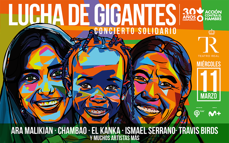 Ara Malikian, El Kanka e Ismael Serrano, nuevos artistas confirmados para el concierto solidario Lucha de Gigantes en el Teatro Real