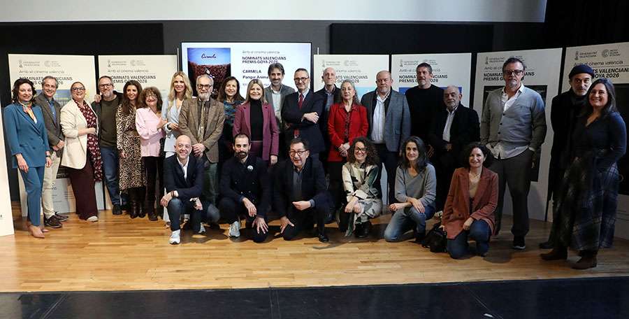 Ortí destaca que las 40 nominaciones a los Premios Goya “reflejan el empuje y la creatividad del audiovisual valenciano”