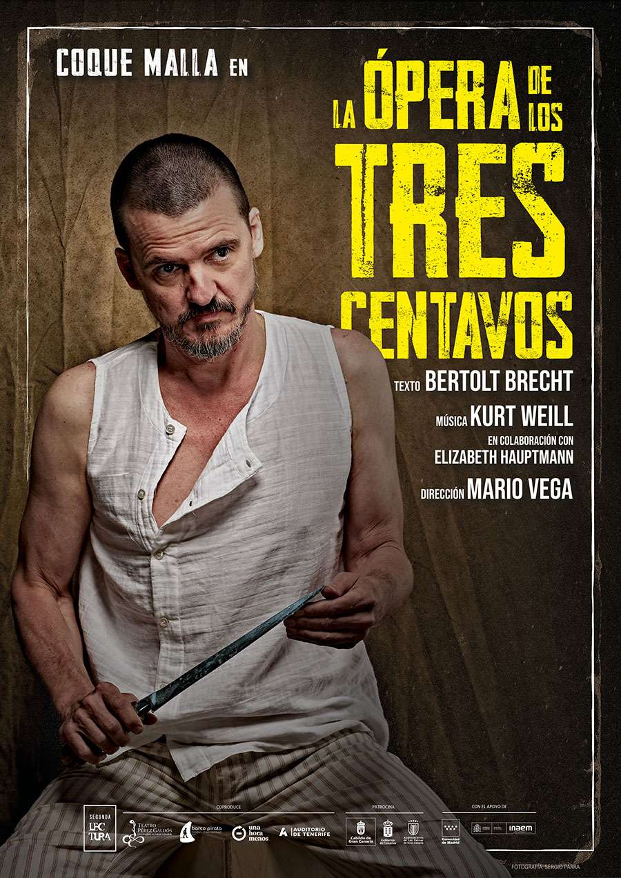 Coque Malla encabeza el ambicioso montaje de «La ópera de los tres centavos» en el Chapí