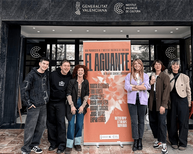 El IVC estrena en el Teatre Rialto de Valencia su nueva producción ‘El aguante’, escrita y dirigida por Víctor Sánchez Rodríguez