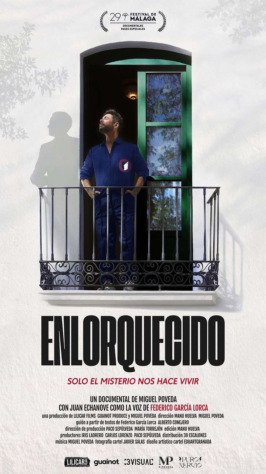 ‘ENLORQUECIDO: SOLO EL MISTERIO NOS HACE VIVIR’, DE MIGUEL POVEDA, SE PRESENTARÁ EN EL FESTIVAL DE CINE DE MÁLAGA