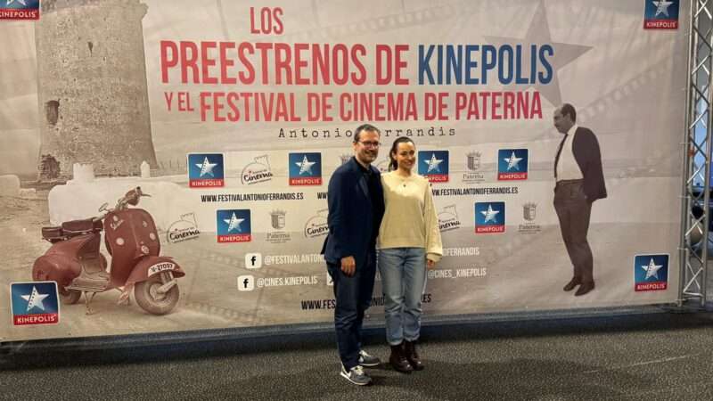 NATALIA VERBEKE Y DAVID SERRANO TRAEN «LAPÖNIA» HASTA VALENCIA: «ES LA PELÍCULA MENOS NAVIDEÑA DE LA HISTORIA»