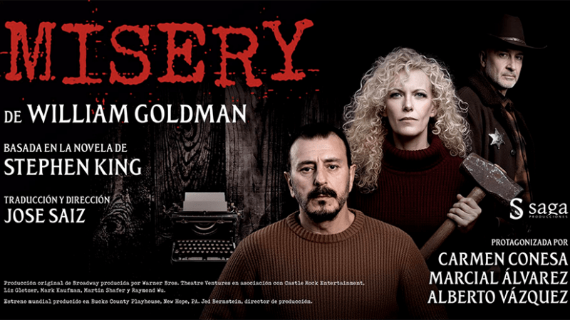 MISERY de Stephen King en Valencia