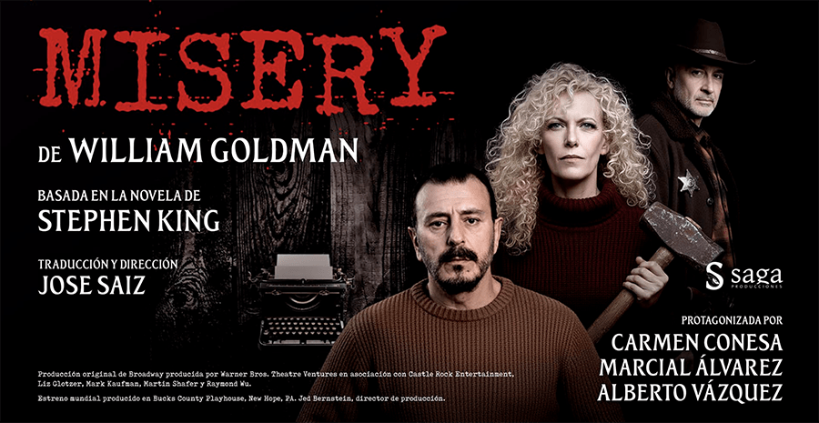 MISERY de Stephen King en Valencia