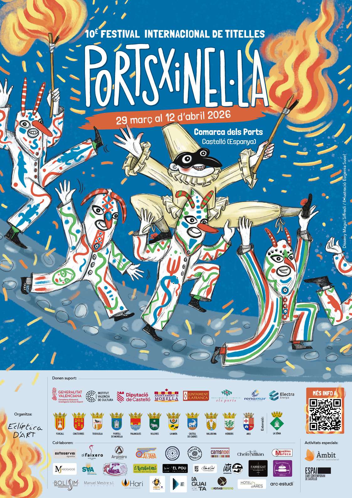 El Festival Internacional de Titelles Portsxinel·la demostrará la compatibilidad entre la tradición de los títeres y las nuevas tecnologías