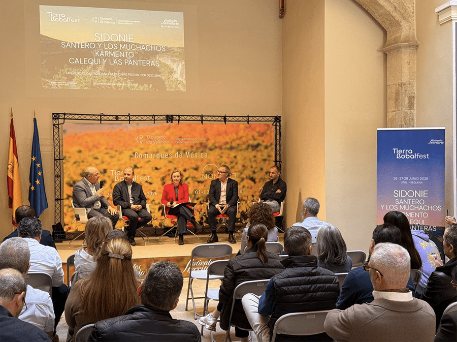 TIERRA BOBAL FEST Y NÓMADE PRESENTAN SUS NUEVAS EDICIONES REFORZANDO SU APUESTA POR LA MÚSICA, LA GASTRONOMÍA Y EL TERRITORIO EN EL INTERIOR VALENCIANO