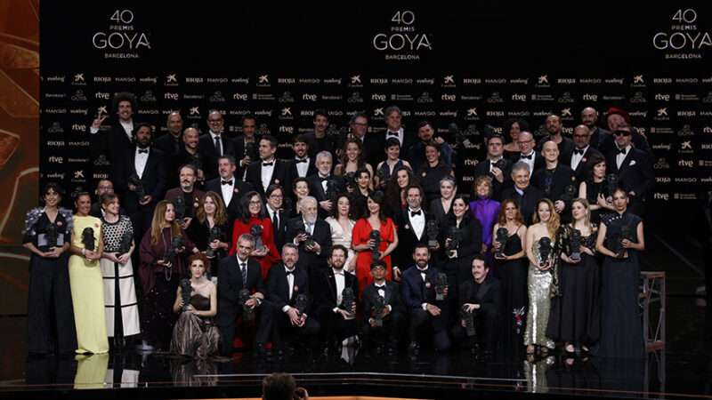 GALA 40 EDICIÓN DE LOS PREMIOS GOYA