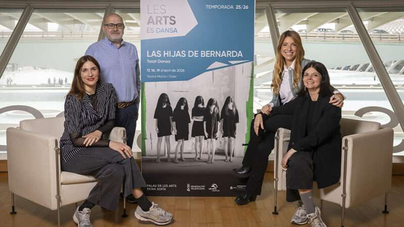 Les Arts estrena su coproducción con el IVC de ‘Las hijas de Bernarda’, de Taiat Dansa