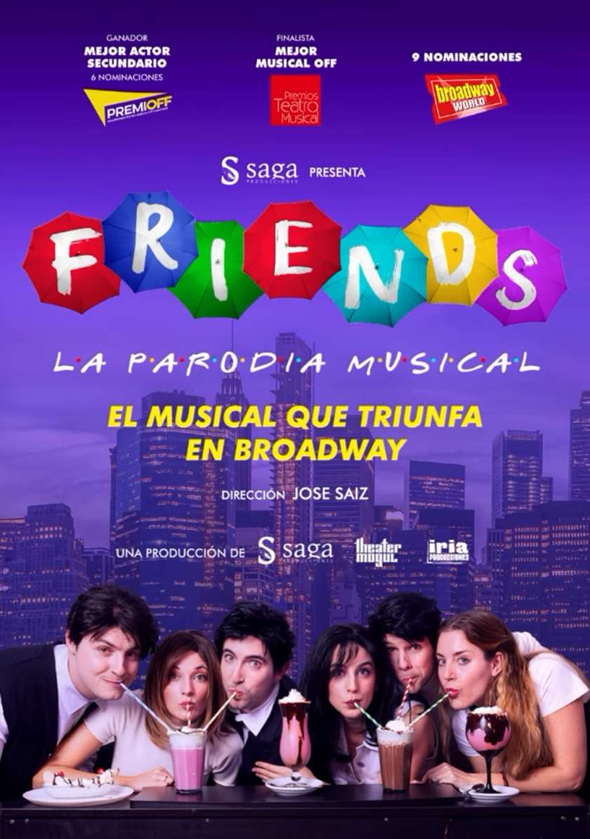 FRIENDS: LA PARODIA MUSICAL – Teatro Flumen
