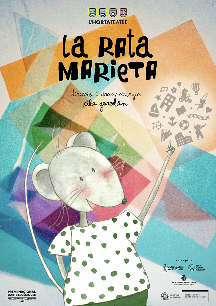 L’Horta Teatre presenta la adaptación escénica de La Rata Marieta, el icónico personaje de la literatura infantil en valenciano