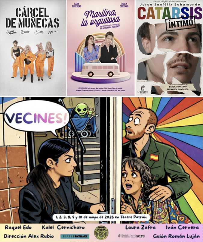 Allibera’t 2026: el Festival de Teatro LGTBIQ+ de Patraix celebra su Vedición con una programación diversa y reivindicativa