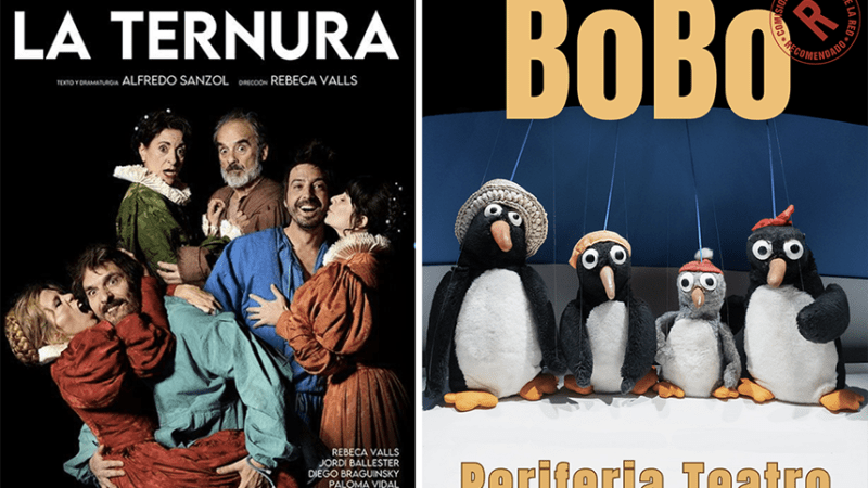 El Teatre Arniches acoge la comedia ‘La Ternura’ de Alfredo Sanzol y el espectáculo de marionetas ‘BOBO’