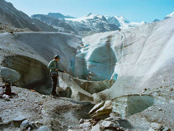 El Festival 10 Sentidos presenta una instalación sonora que registra el deshielo del glaciar Morteratsch durante una década
