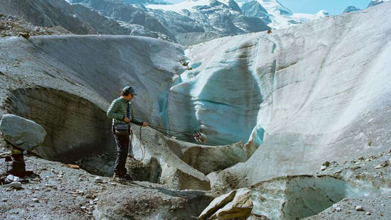 El Festival 10 Sentidos presenta una instalación sonora que registra el deshielo del glaciar Morteratsch durante una década