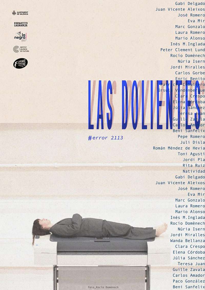 «LAS DOLIENTES #error2113» – Teatre l’Agrícola