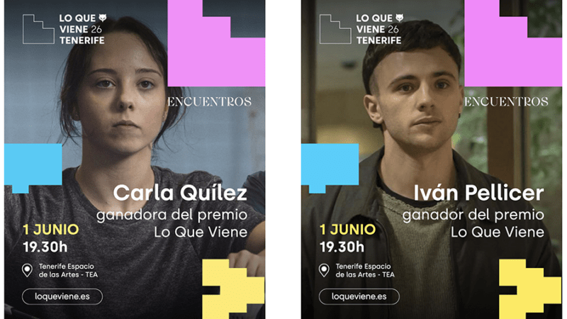Carla Quílez, Iván Pellicer y Dones Visuals recibirán los primeros Premios Lo Que Viene