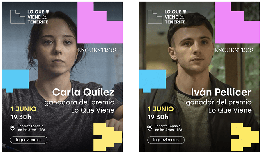 Carla Quílez, Iván Pellicer y Dones Visuals recibirán los primeros Premios Lo Que Viene