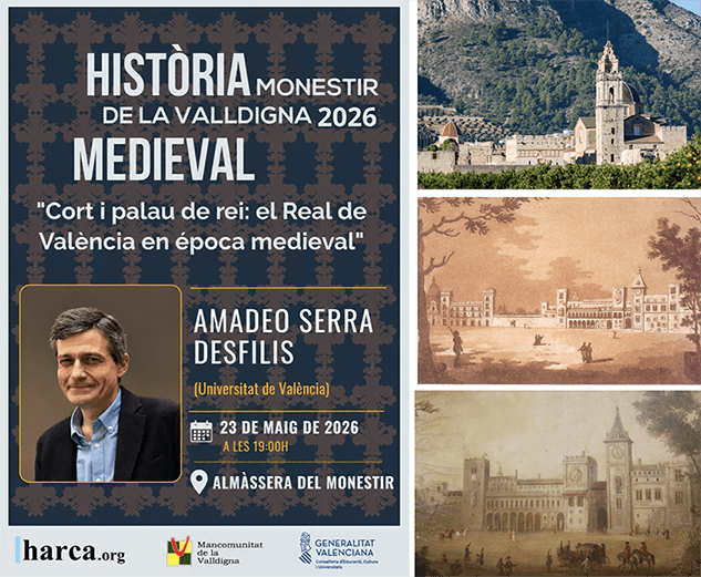 El Palacio del Real de Valencia y sus secretos, protagonistas en el Monasterio de Valldigna