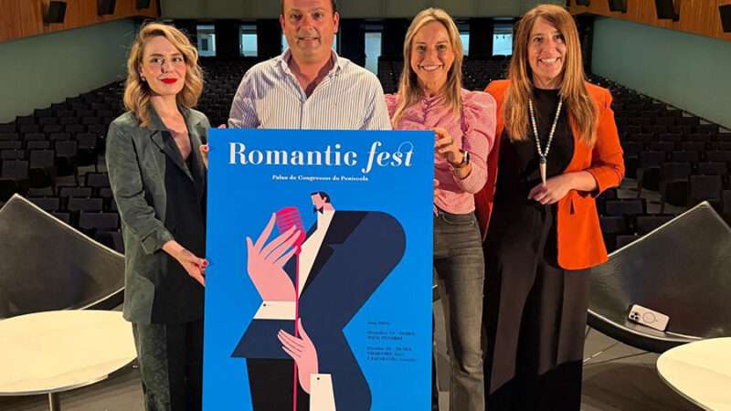 El Institut Valencià de Cultura impulsa en Peñíscola la primera edición del Romàntic Fest con Manu Tenorio, Charanda y Jacaranda