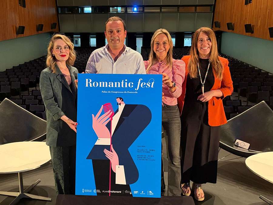 El Institut Valencià de Cultura impulsa en Peñíscola la primera edición del Romàntic Fest con Manu Tenorio, Charanda y Jacaranda