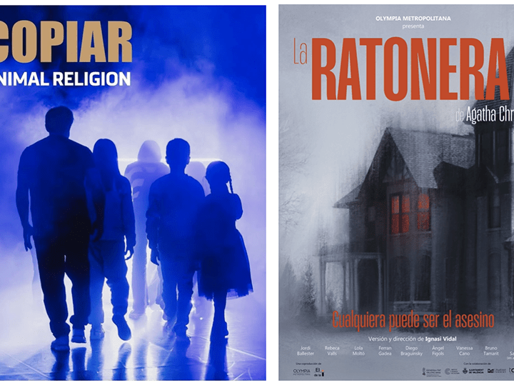 El Teatro Principal de Castellón ofrece el espectáculo familiar ‘Copiar’, de la compañía Animal Religion, y ‘La ratonera’, el clásico de Agatha Christie