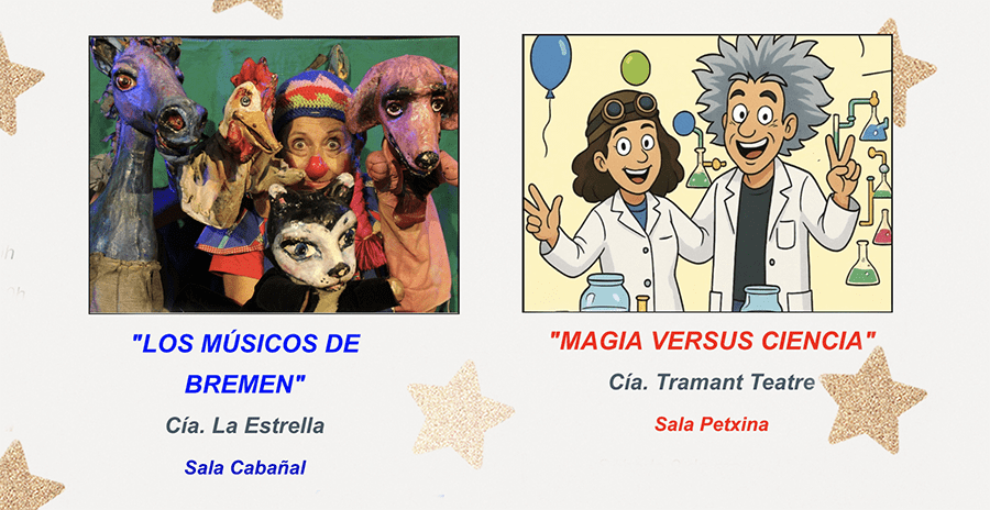 Teatro La Estrella nos presenta la programación para este fin de semana