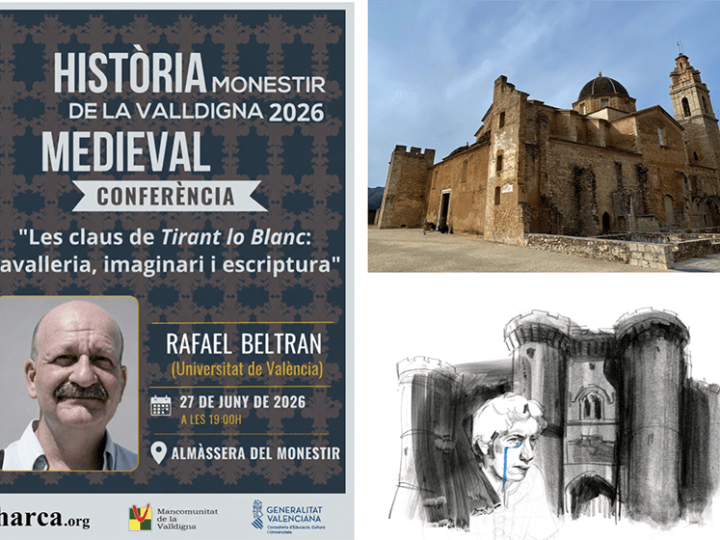 Rafael Beltran revelará las claves del Tirant lo Blanc en el monasterio de Valldigna