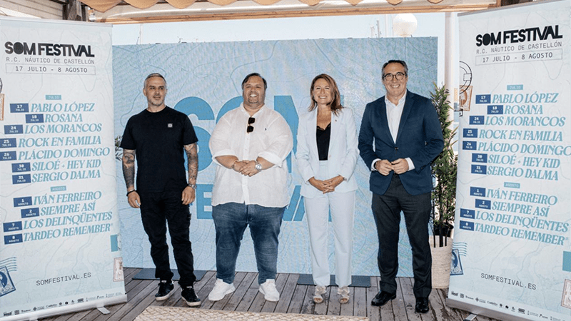 SOM Festival presenta su edición 2026 y consolida Castellón como uno de los grandes destinos culturales del verano mediterráneo