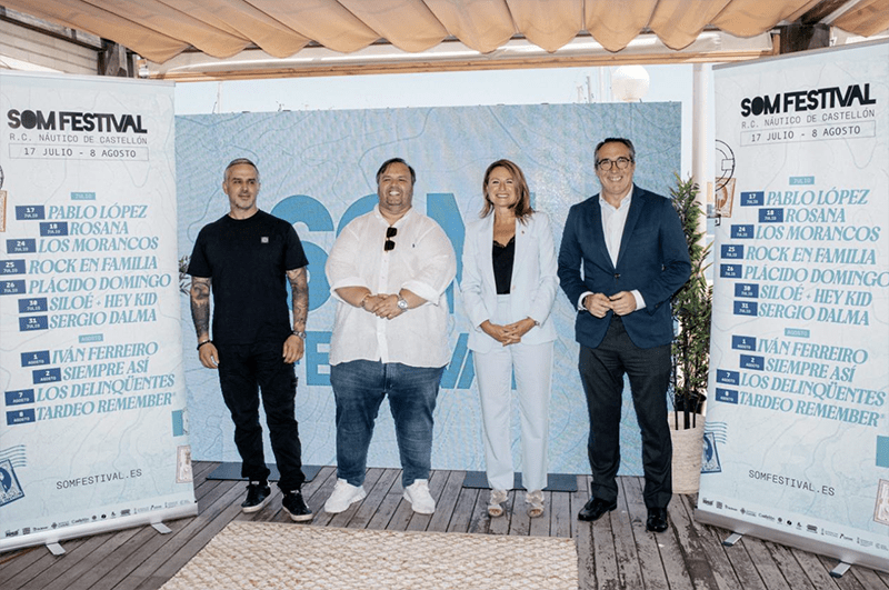 SOM Festival presenta su edición 2026 y consolida Castellón como uno de los grandes destinos culturales del verano mediterráneo