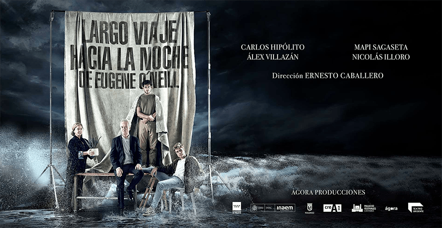 «LARGO VIAJE HACIA LA NOCHE» con Carlos Hipólito y Mapi Sagaseta juntos