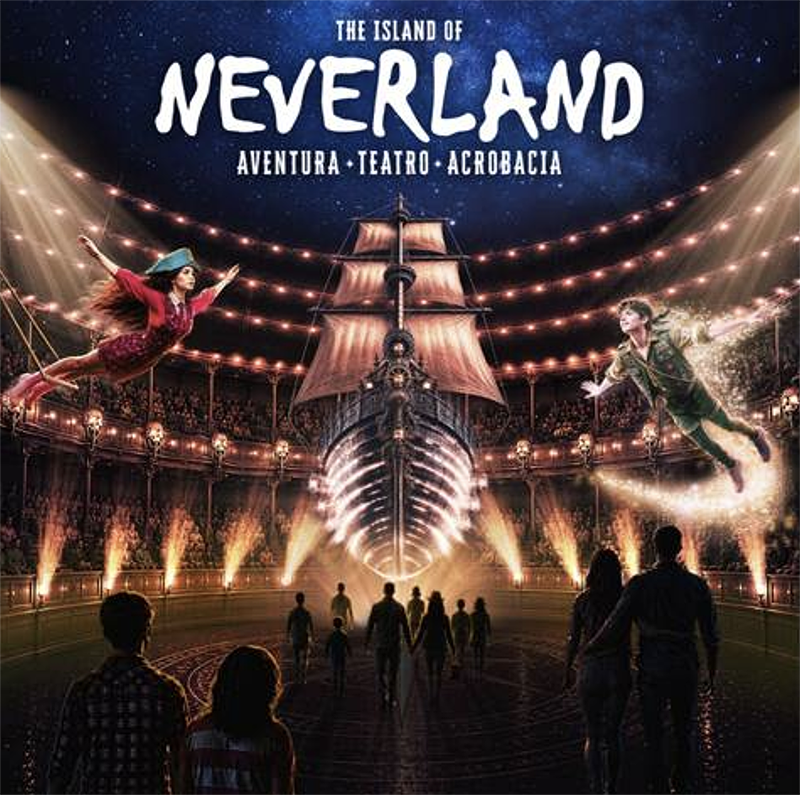 LETSGO y Balich Wonder Studio eligen Madrid para el estreno mundial de ‘The Island of NEVERLAND’