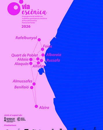 Durante el mes de julio, 10 municipios valencianos viajan al interior de las artes escénicas en la VI edición de Via Escènica