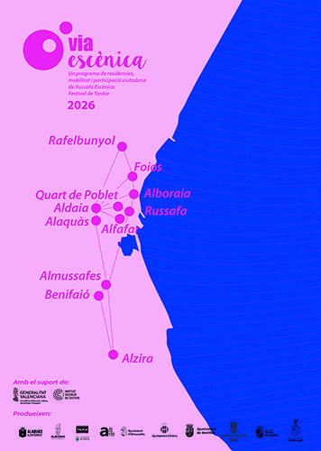 Durante el mes de julio, 10 municipios valencianos viajan al interior de las artes escénicas en la VI edición de Via Escènica